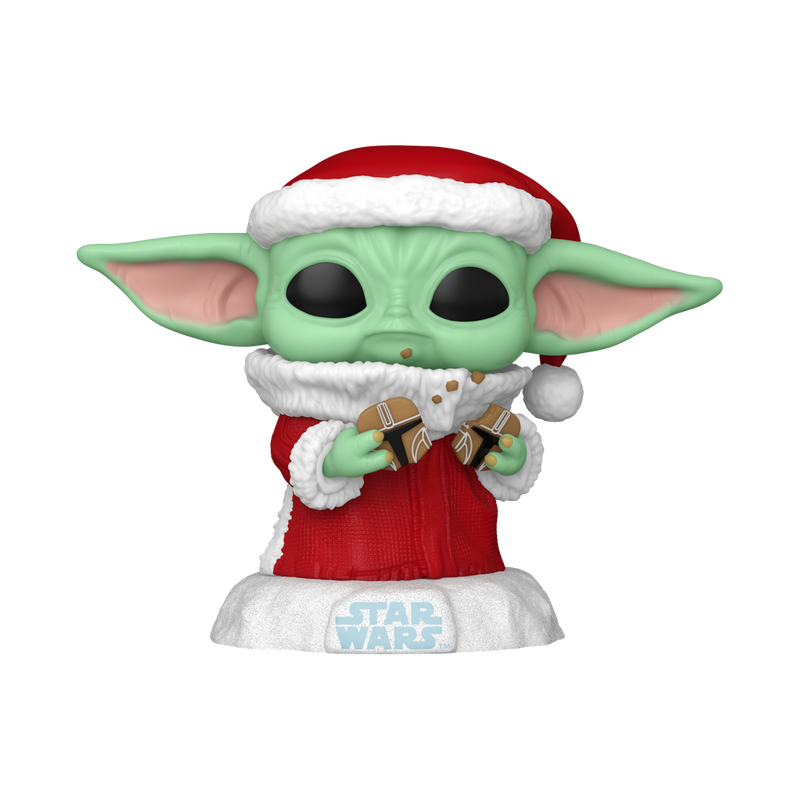 Funko Grogu avec Biscuits de Noël (Holiday)