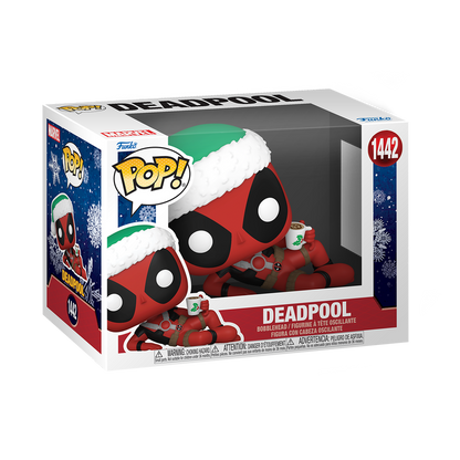 Pop! Deadpool avec Chocolat Chaud (Holiday)