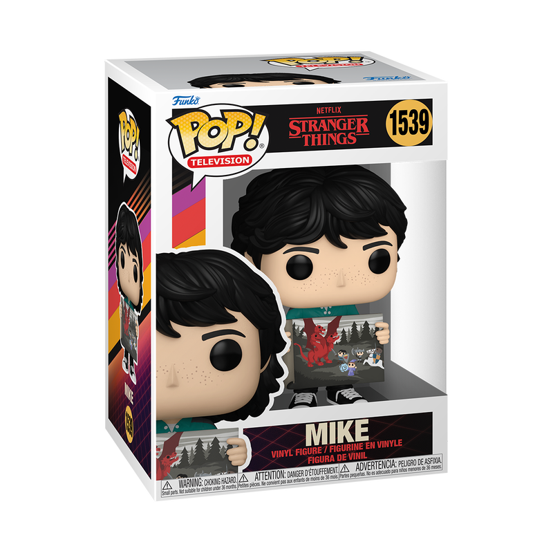 Funko Mike Wheeler avec peinture