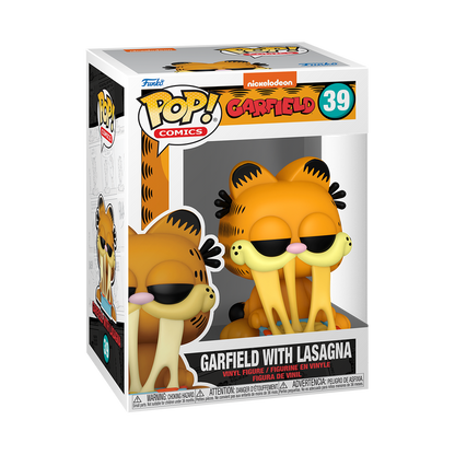 Garfield avec Plat de lasagne