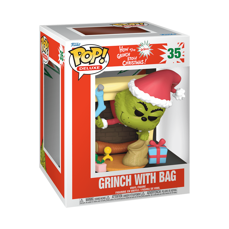 Funko Pop! Deluxe Grinch avec Sac