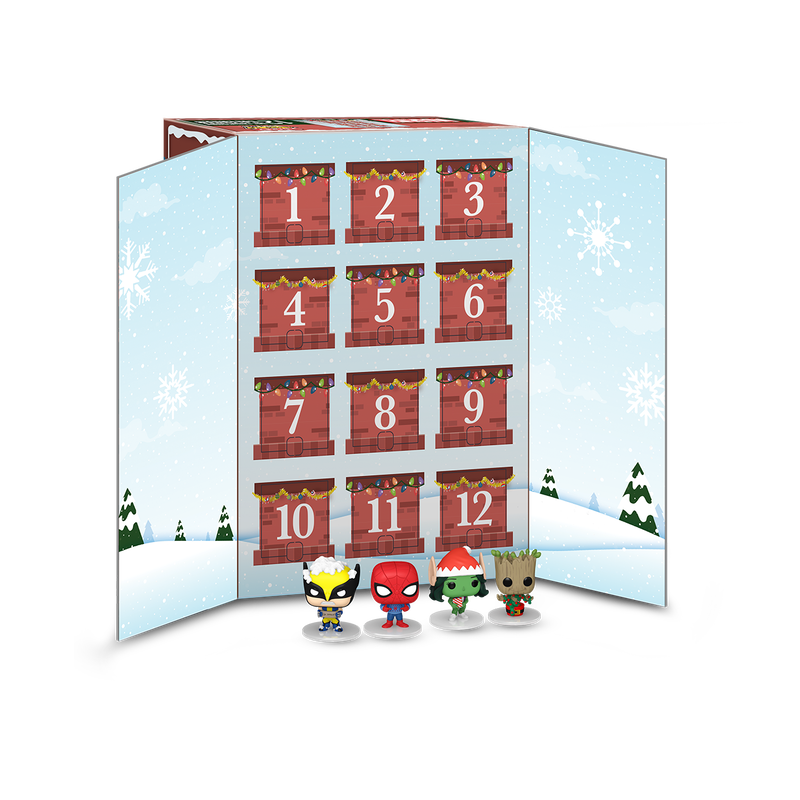 Funko Calendrier de l'avent Marvel - Pocket Pop! 12 Jours