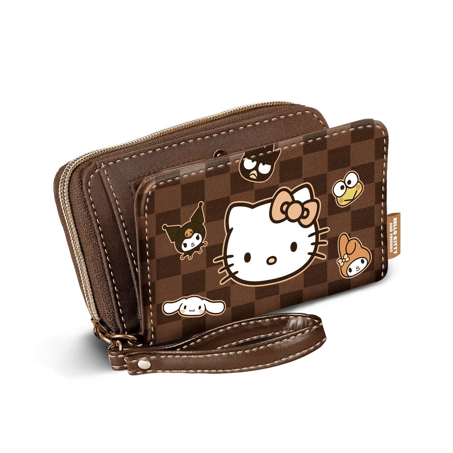 Portefeuille Hello Kitty - Damier