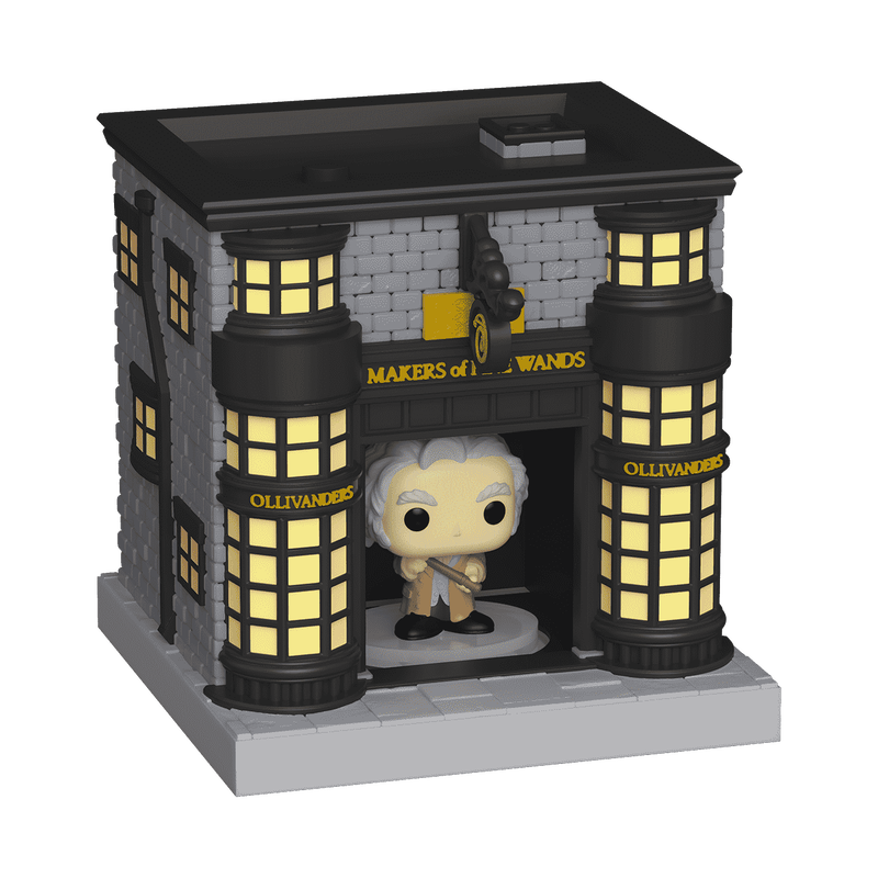 Bitty Pop! Towns Garrick Ollivander et le Magasin de Baguettes d'Ollivander