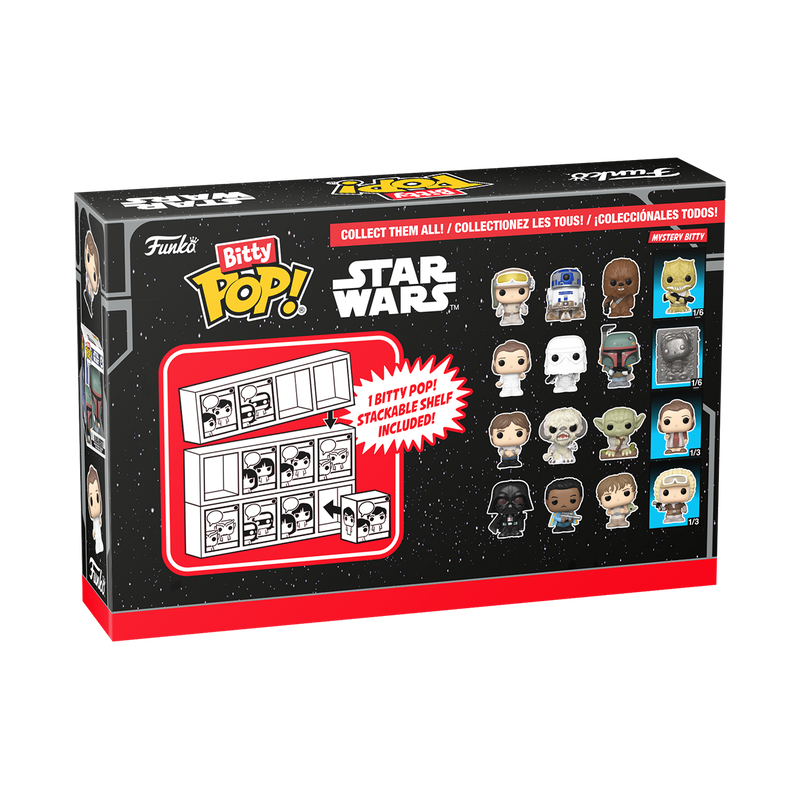 bitty pop star wars the empire strikes back 4 pack series 2