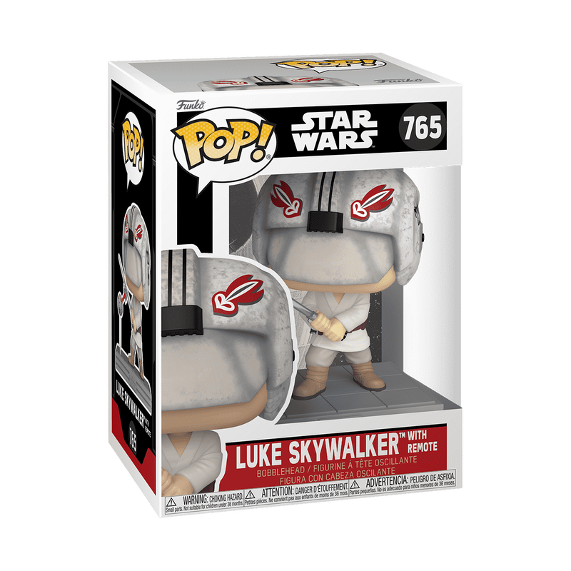 pop luke skywalker with remote 765