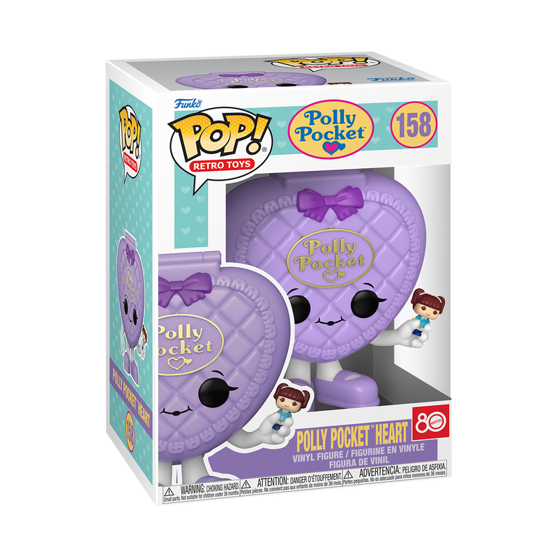 pop polly pocket heart 158