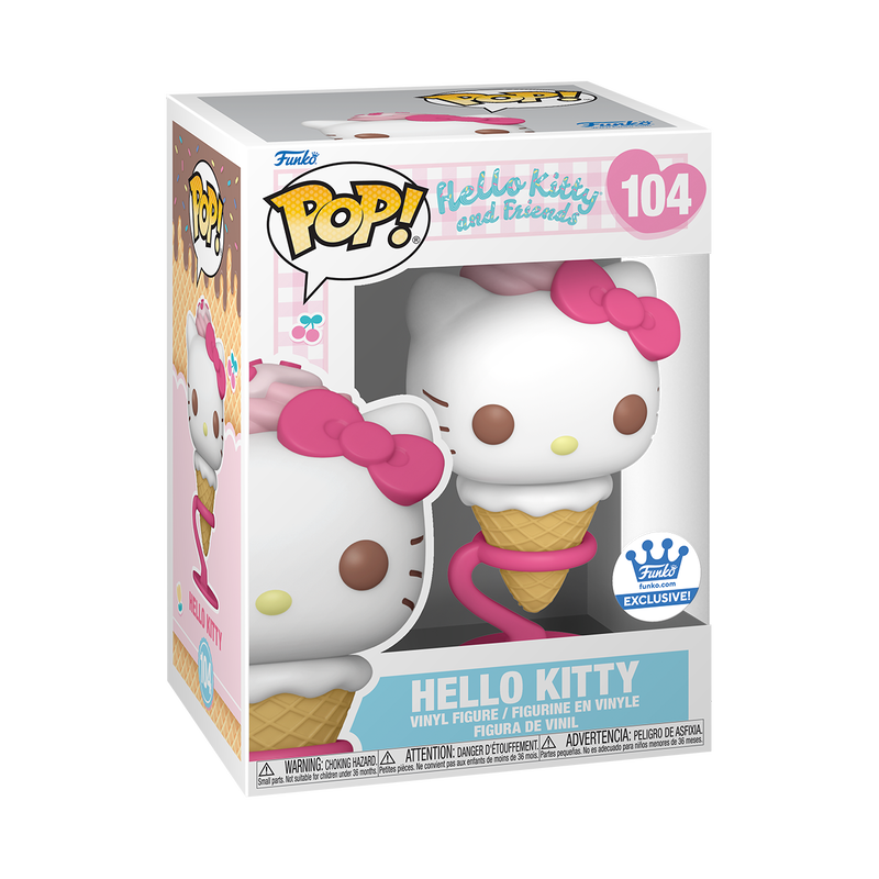 Funko Pop! Hello Kitty en Cornet de Glace