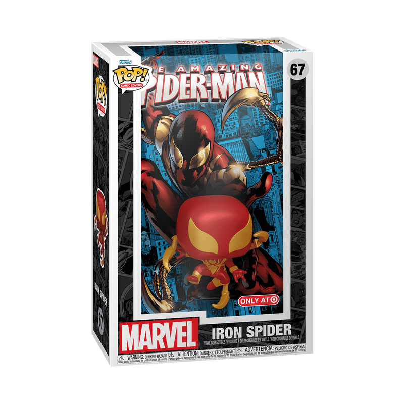 pop comic covers the amazing spider man 529 iron spider 67