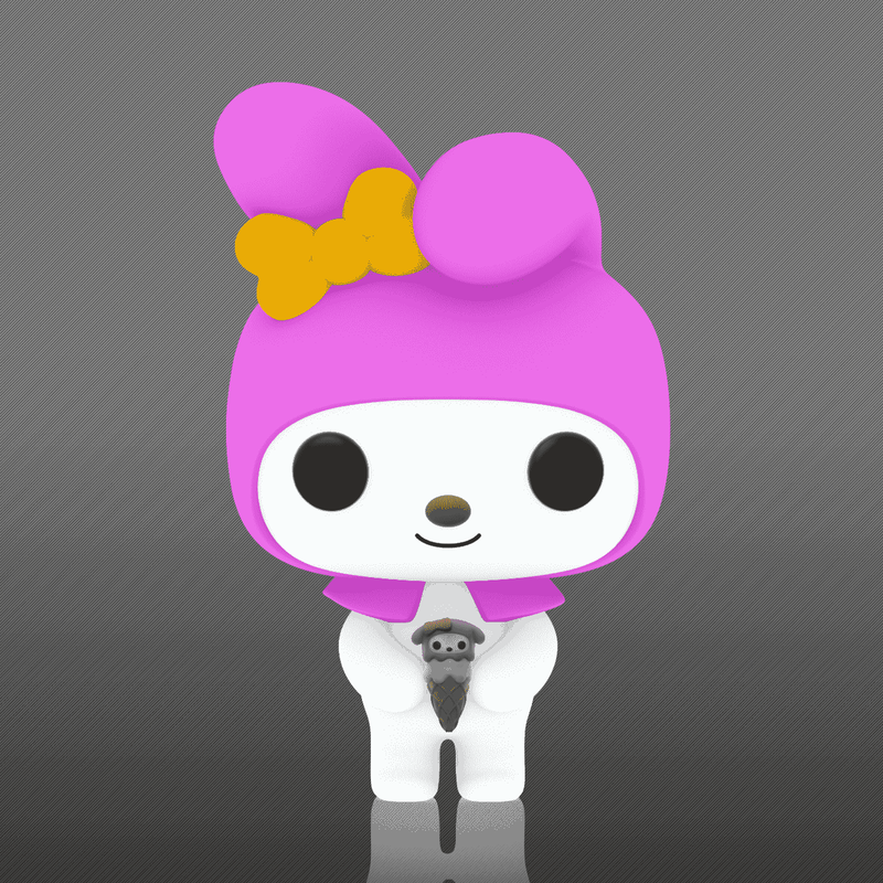 pop my melody with ice cream glow 91