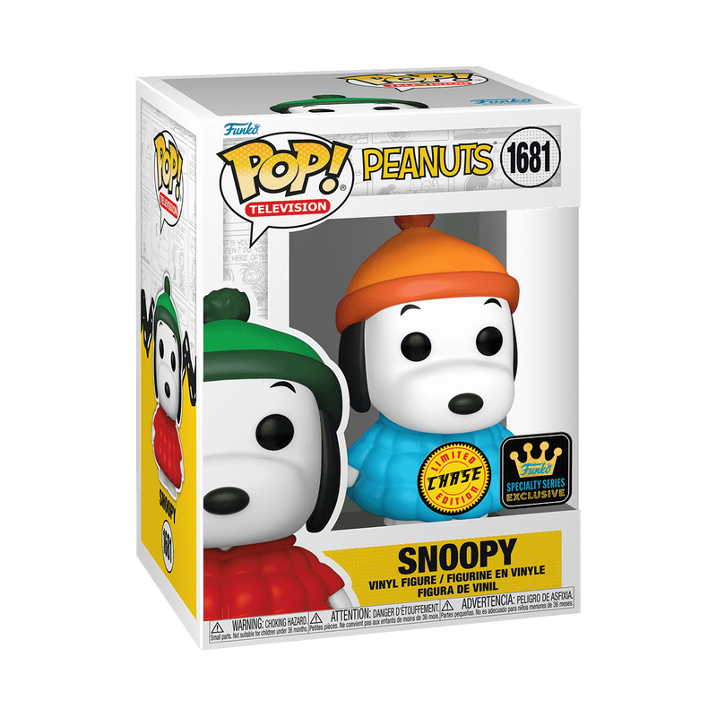 pop snoopy in puffer jacket 1681