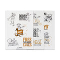 Feuille d'autocollants Harry Potter - Dobby