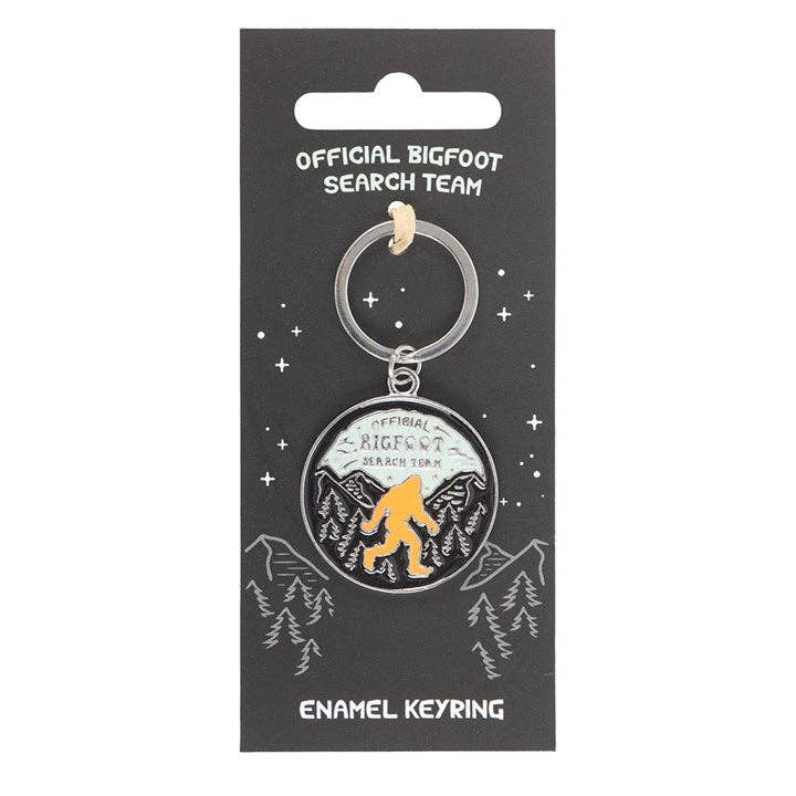 Porte-clés Équipe de Recherche Bigfoot
