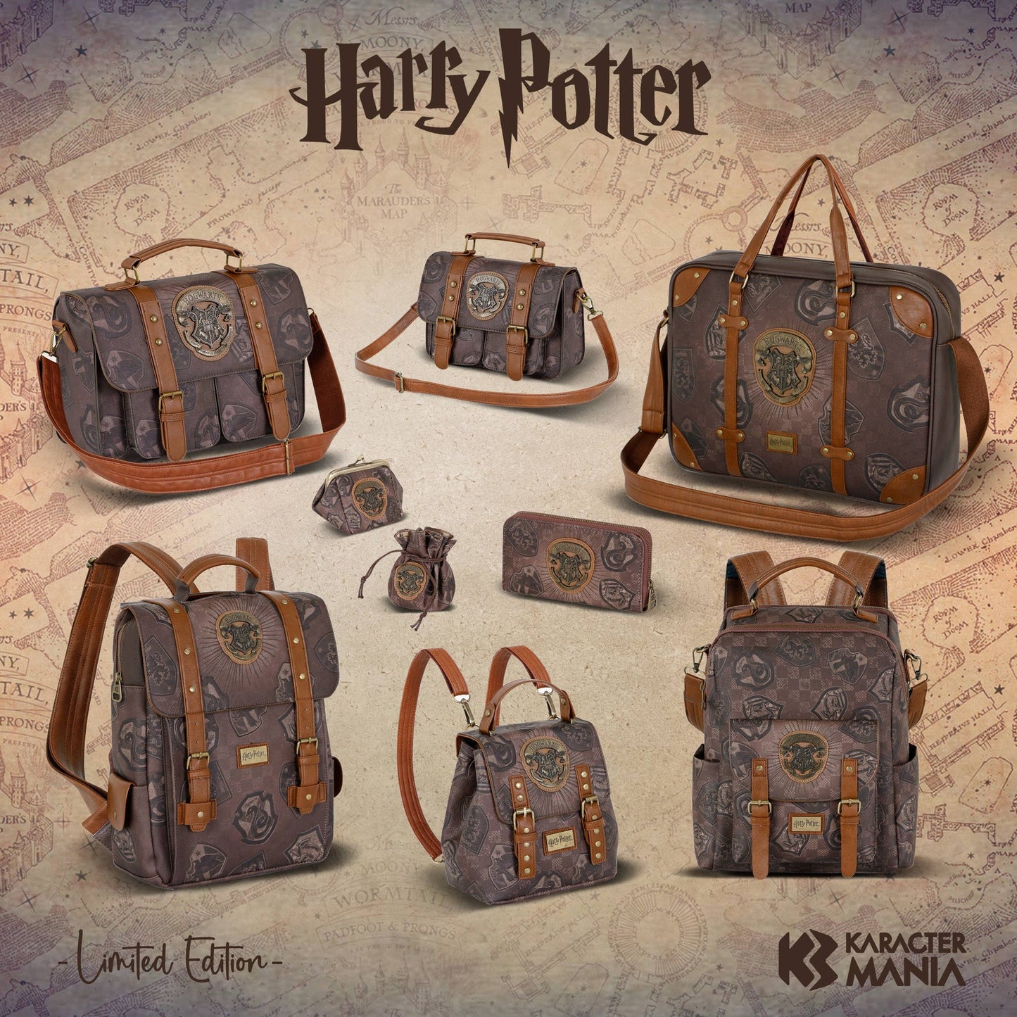 Portefeuille Harry Potter - Blasons