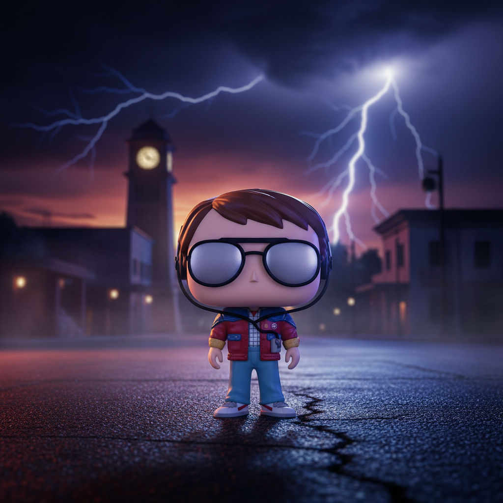 Pop! Marty McFly avec Lunettes