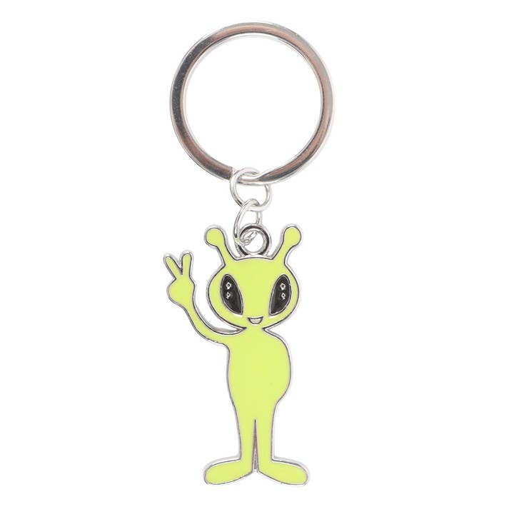 Porte-clés Alien Phosphorescent