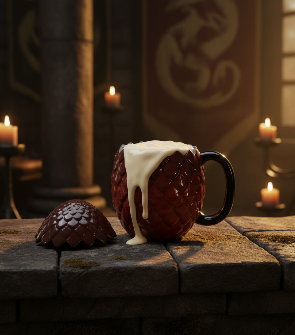 Mug 3D Game of Thrones - Œuf de Dragon