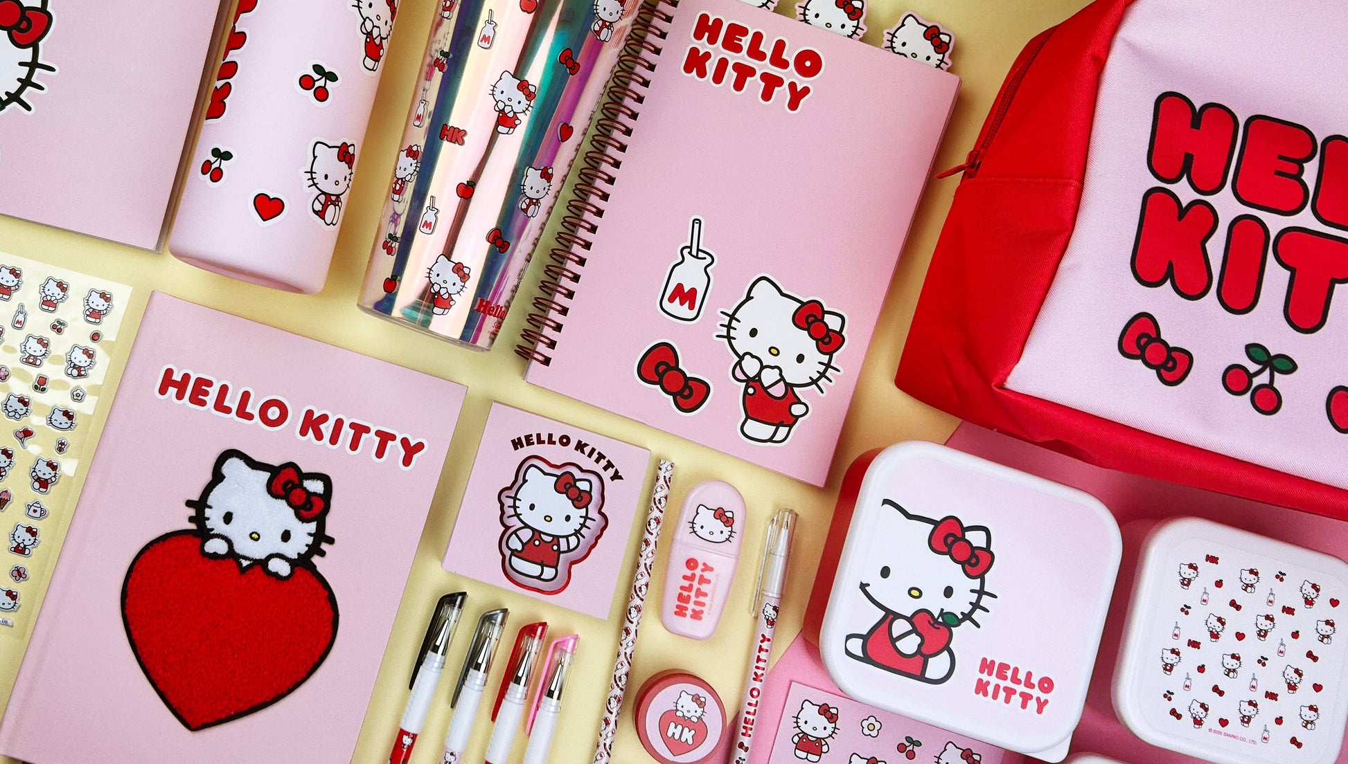 Bonjour Kitty – Jolis Autocollants Roses | Blueprint Collections – vue 5
