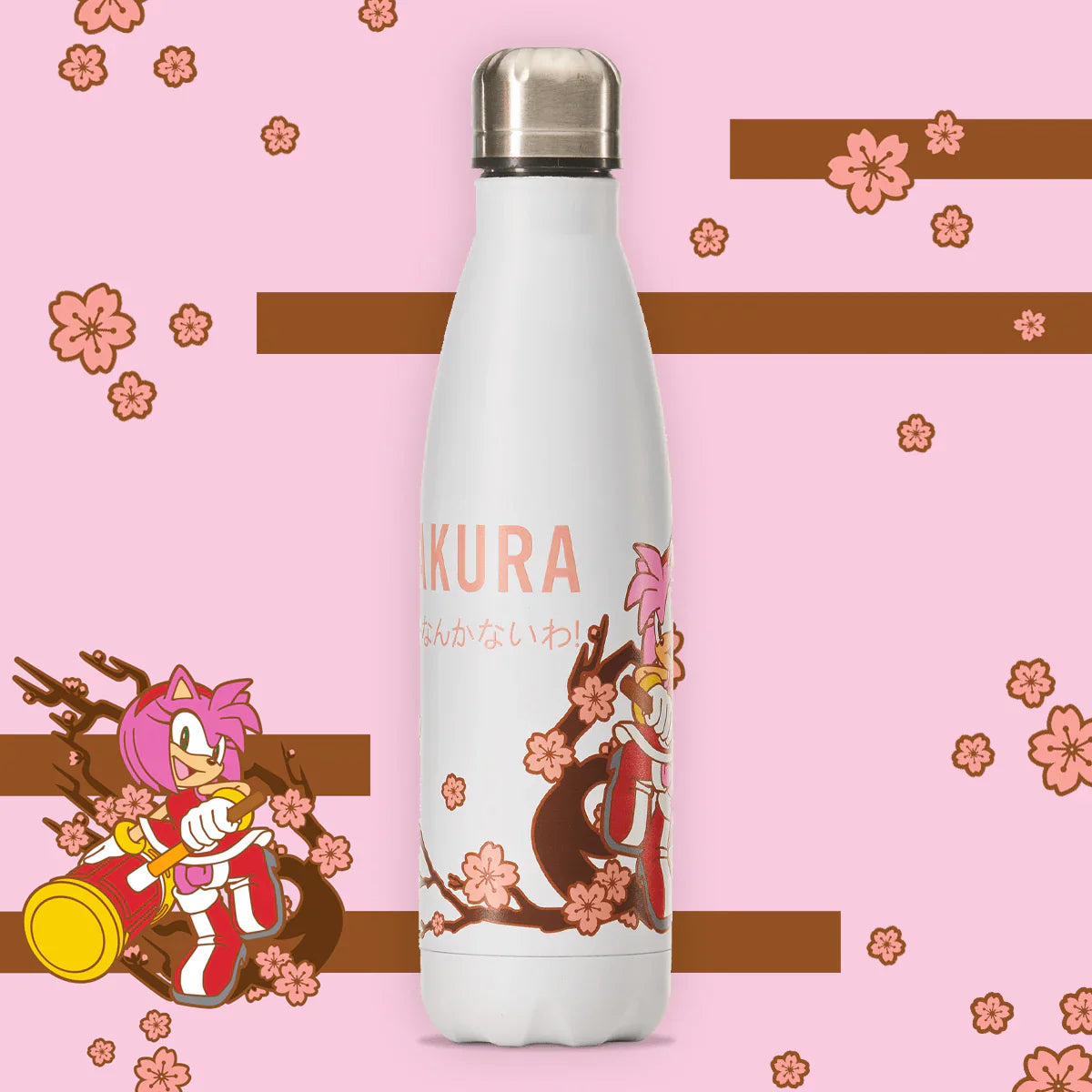 Gourde Sonic le Hérisson - Amy Rose "Sakura"