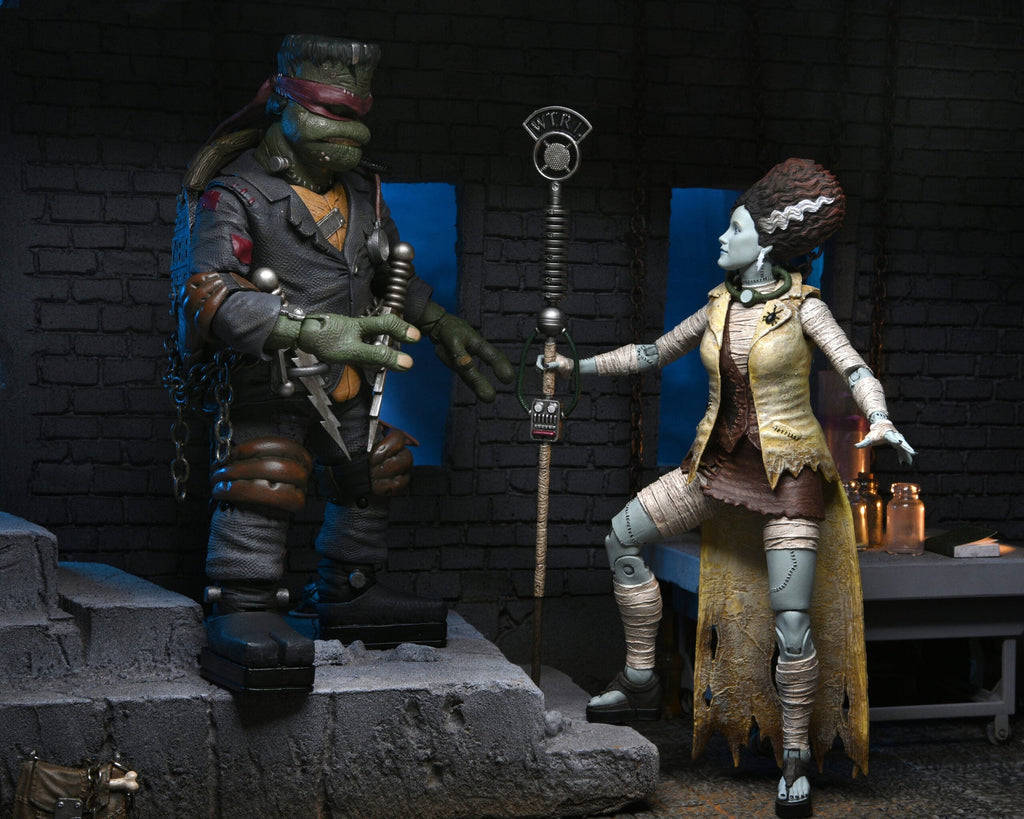 April O’Neil en Mariée de Frankenstein - Universal Monsters x Tortues Ninja