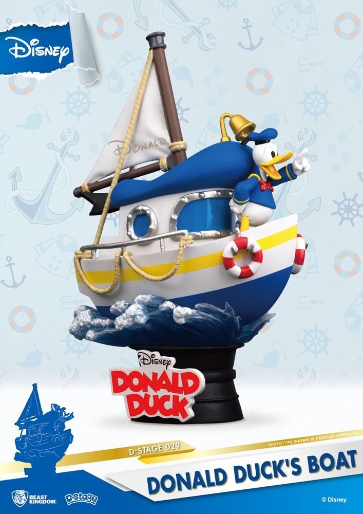 Diorama D-Stage Le Bateau de Donald Duck – vue produit 3