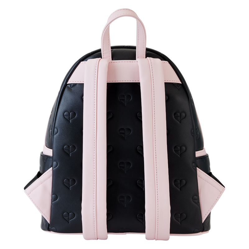 blackpink all over print heart mini backpack