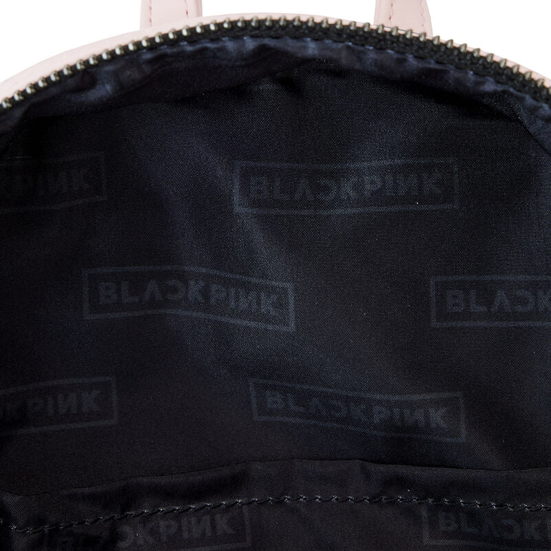 blackpink all over print heart mini backpack