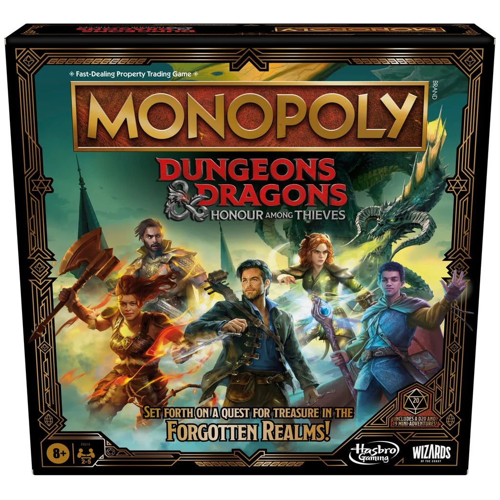 Monopoly Donjons & Dragons L'honneur des Voleurs – vue produit 10