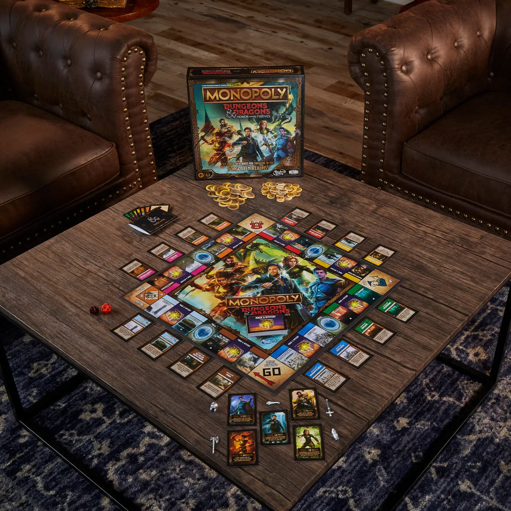 Monopoly Donjons & Dragons L'honneur des Voleurs – vue produit 4