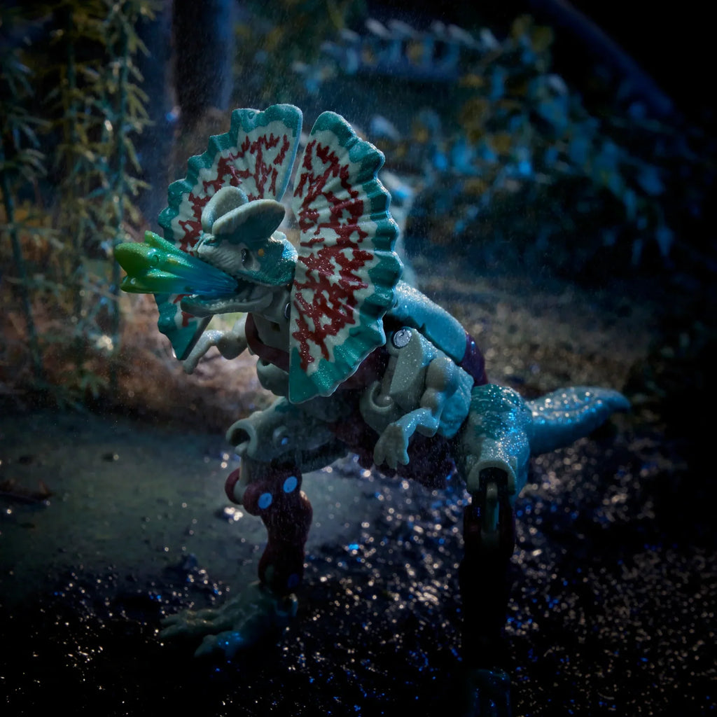 Transformers Collaborative Jurassic Park x Transformers Dilophocon et Autobot JP12