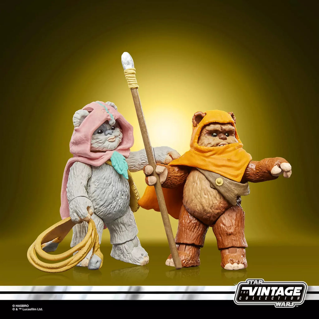 Star Wars The Vintage Collection Wicket et Kneesaa
