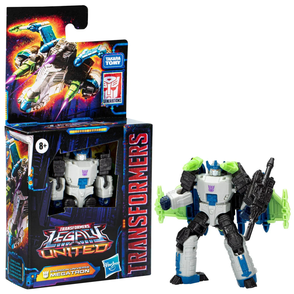 Transformers Generation Legacy United Core Class Energon Universe Megatron