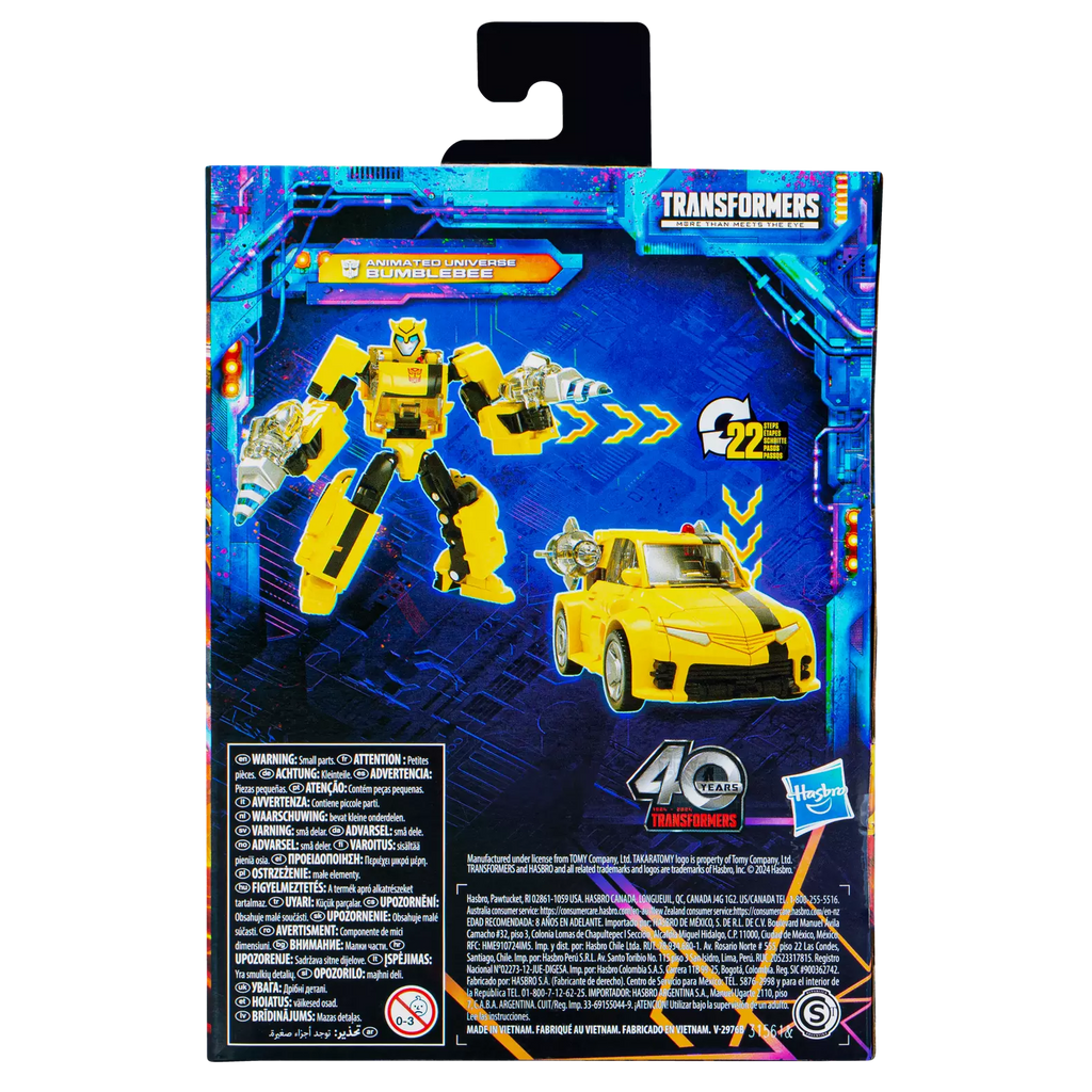 Transformers Legacy United Deluxe – Animated Universe Bumblebee 14 cm
