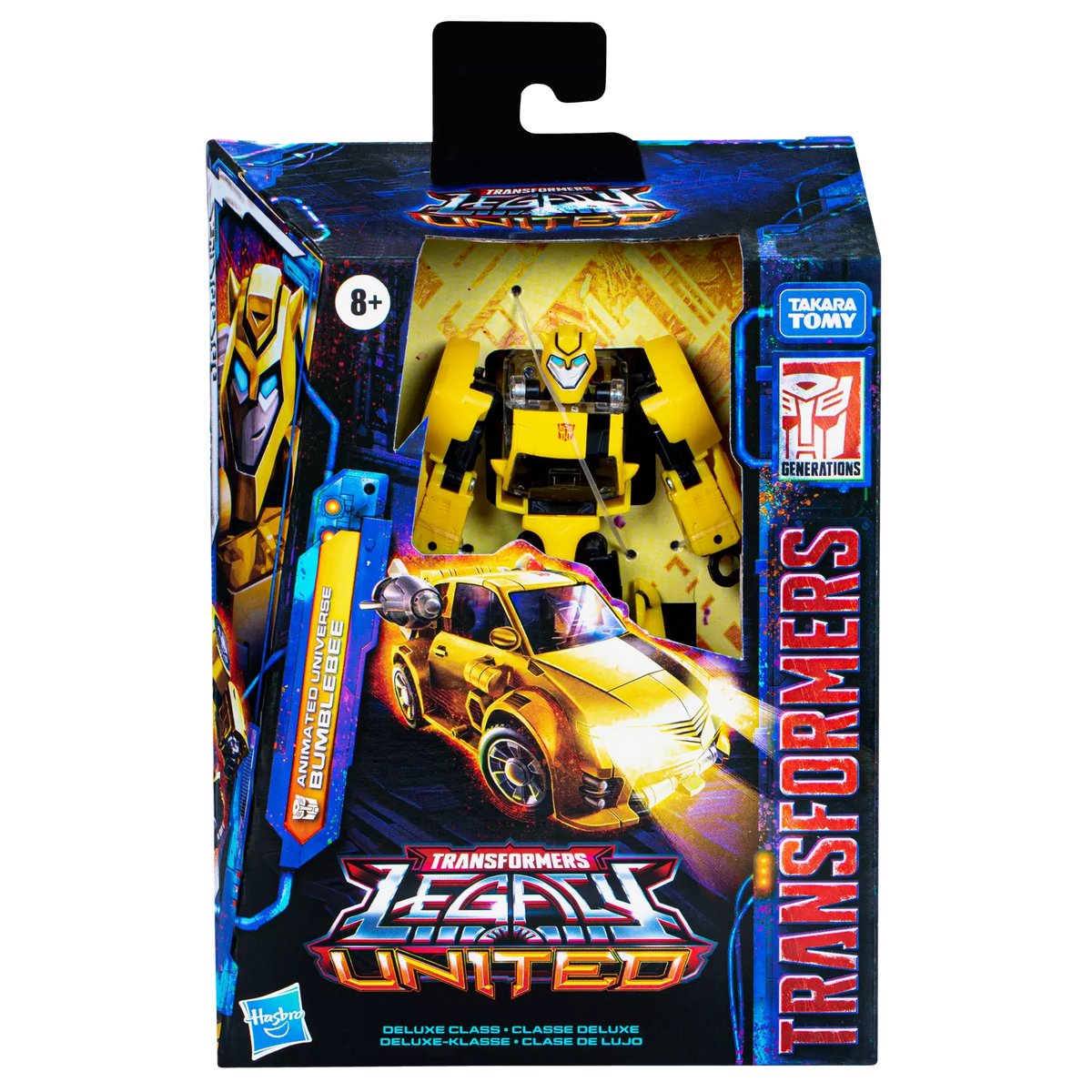 Transformers Legacy United Deluxe – Animated Universe Bumblebee 14 cm