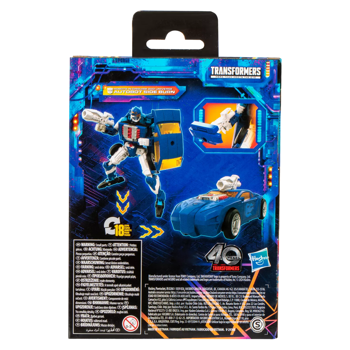 Transformers Generations Legacy United Robots in Disguise 2001 Universe Autobot Side Burn