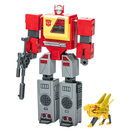 Transformers Retro G1 Autobot Blaster et Steeljaw (40e anniversaire)