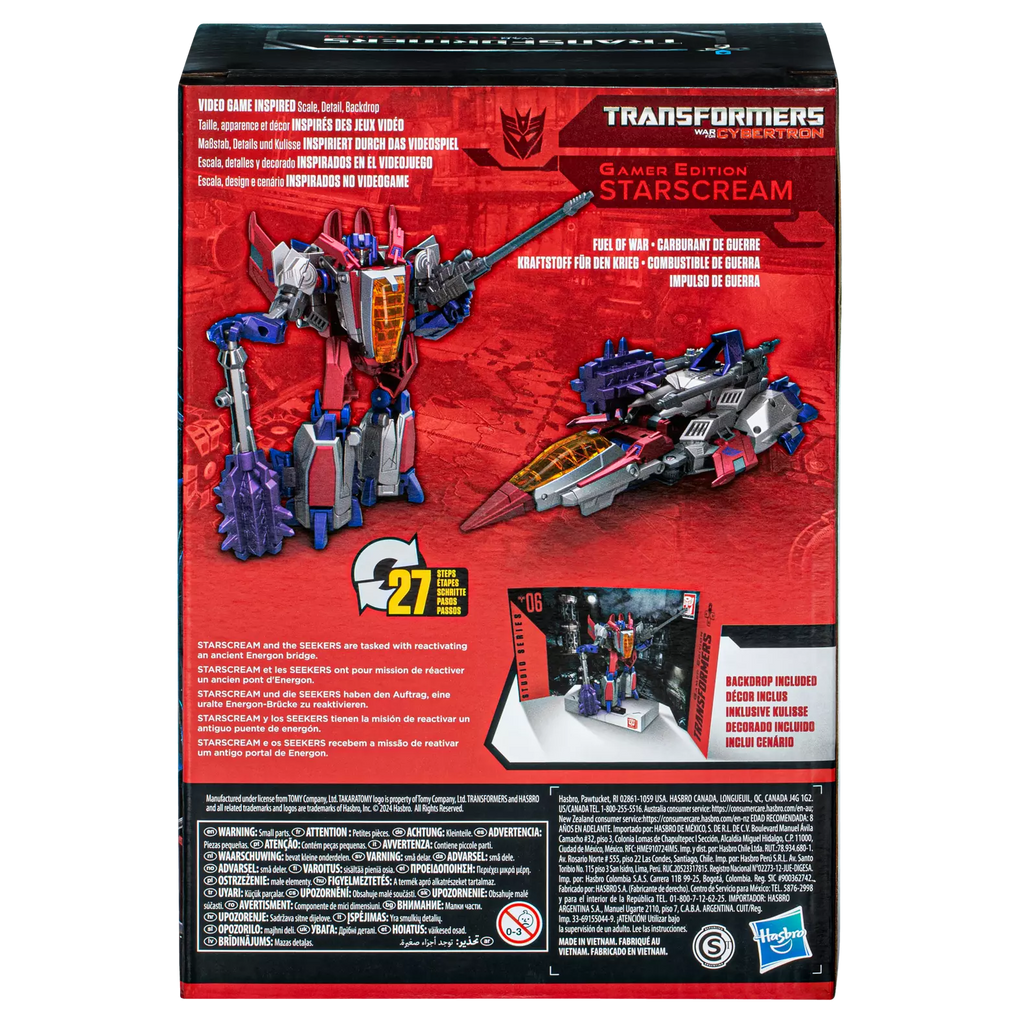 Transformers Generations Studio Series Voyageur 06 Starscream