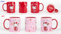Mug thermoréactif Hello Kitty Rouge Kimono 320 ml – vue principale