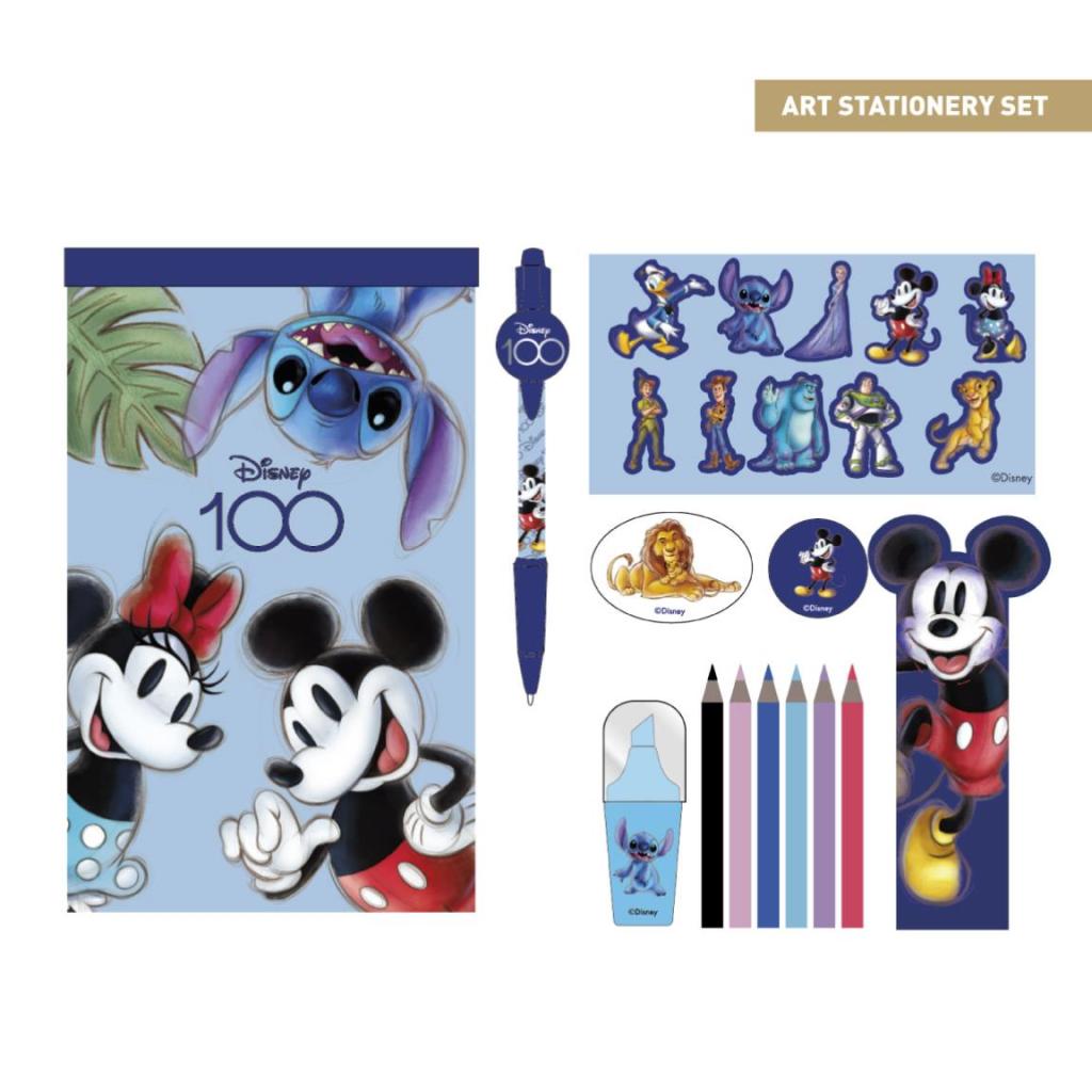 Boîte de Papeterie Disney 100 ans