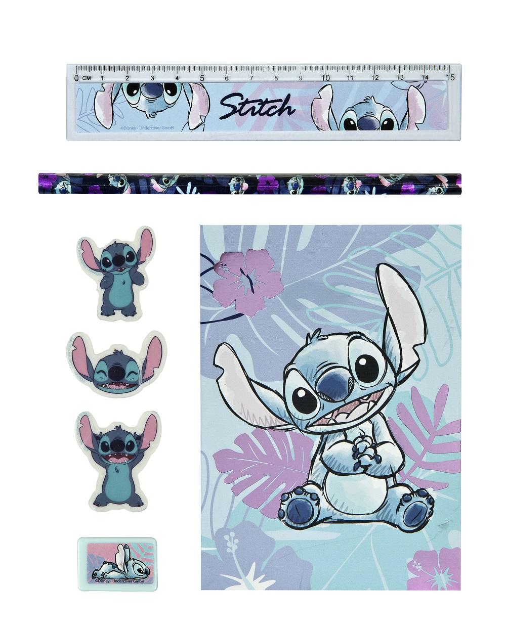 set-de-papeterie-lilo-stitch-stitch-7pc