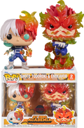 my hero academia pop animation 2 pack endeavor et todoroki se