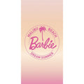BARBIE Malibu Beach Serviette de Plage 100% Coton 70x140cm