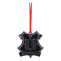 HARRY POTTER Ecusson de Poudlard (Argent) Déco à suspendre 6cm