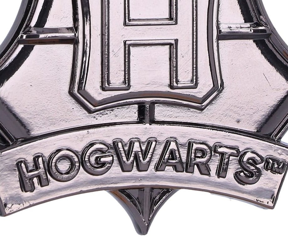 Décoration de Noël Harry Potter - Ecusson de Poudlard (Argent)