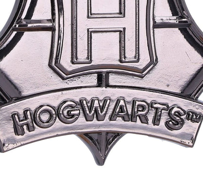 Décoration de Noël Harry Potter - Ecusson de Poudlard (Argent)