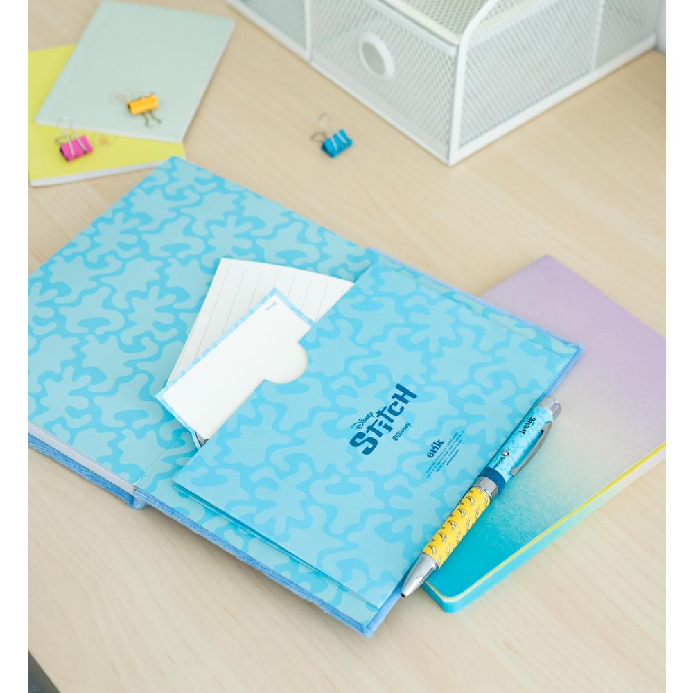 carnet-fourrure-stylo-projecteur-lilo-stitch-stitch-erik