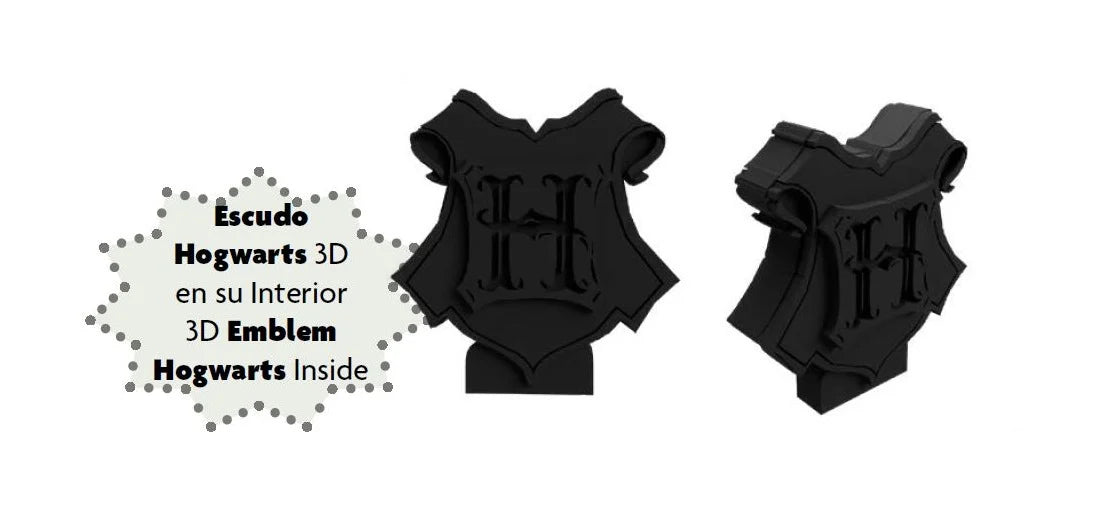 Mug Figurine Intérieur 3D Harry Potter  - Gryffondor