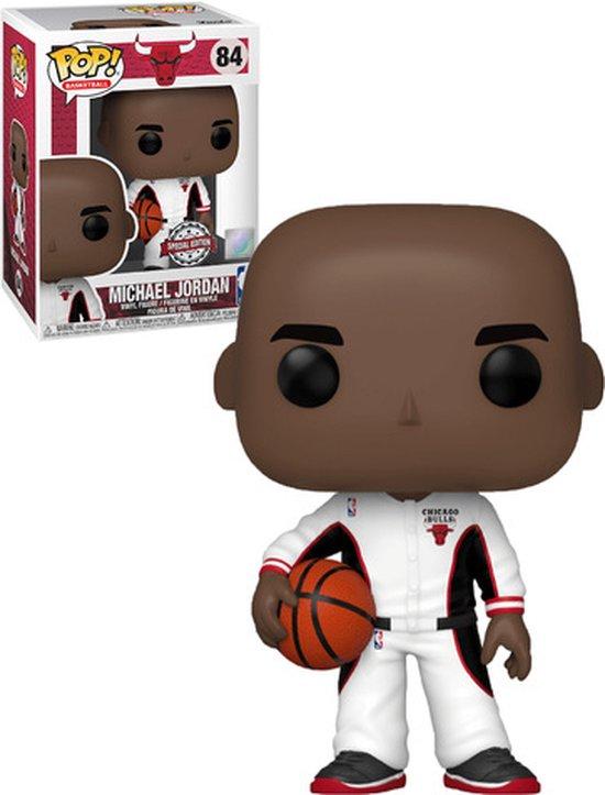 Funko Michael Jordan (Bulls White Warmup) – NBA