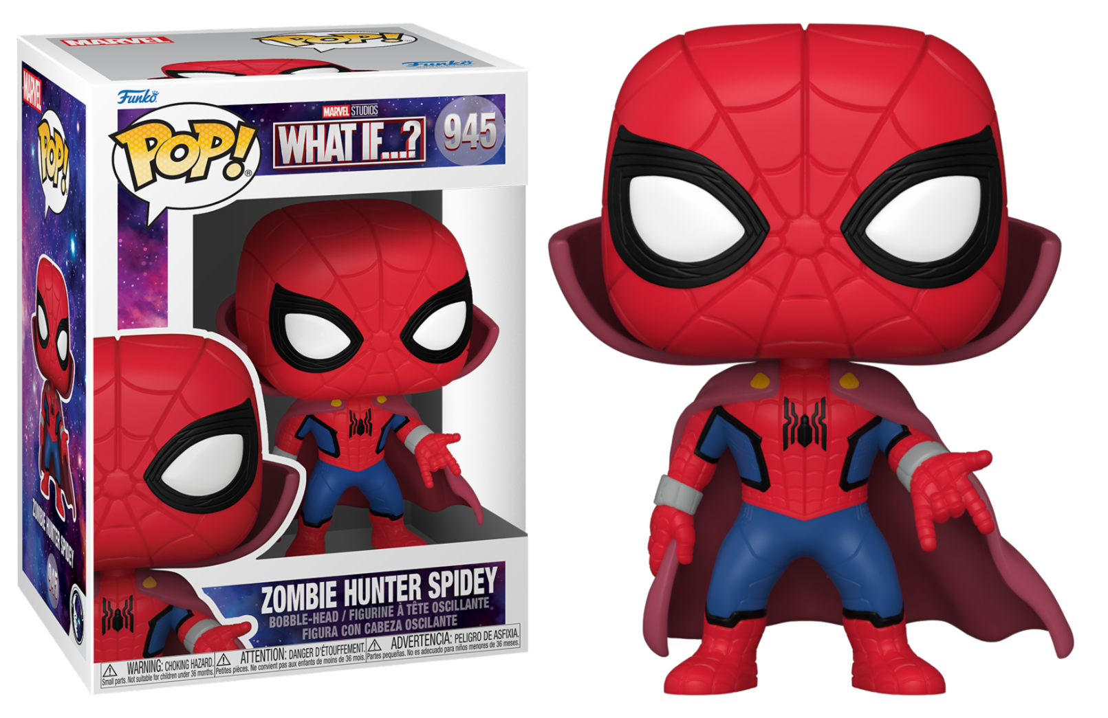 pop zombie hunter spidey 945