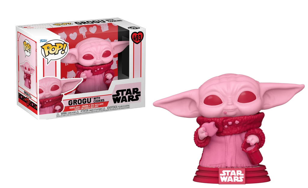 Funko Grogu avec Cookies (Valentines)